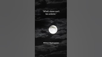 William Shakespeare "Macbeth" Quote