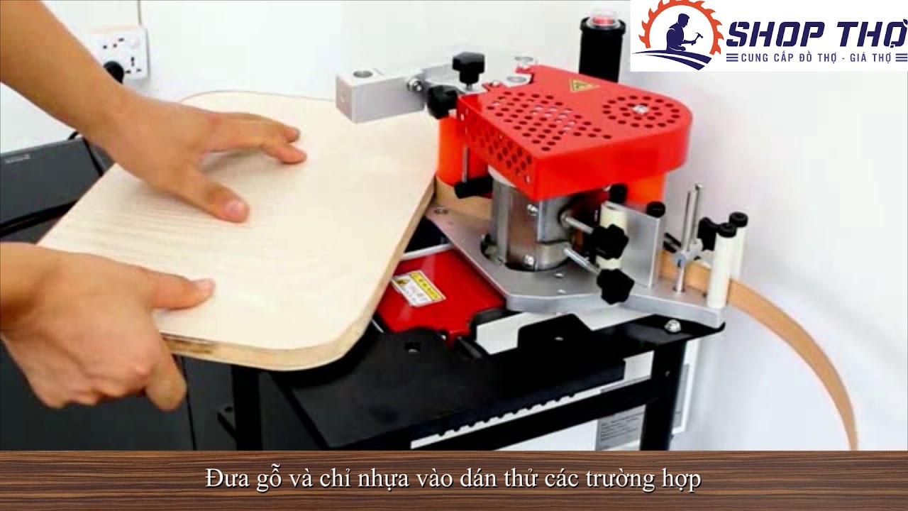 Máy dán cạnh cầm tay MY60 - YouTube