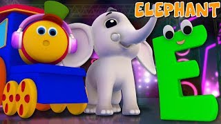 phonics letter e abc videos for kids alphabets rhyme toddlers songs learning street with bob