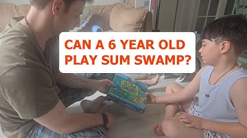 Can A 6 Year Old Play Sum Swamp?