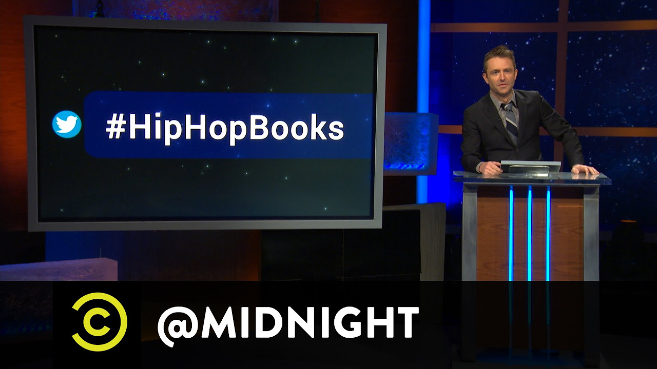 #HashtagWars - #HipHopBooks - @midnight with Chris Hardwick