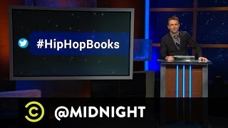 #HashtagWars - #HipHopBooks - @midnight with Chris Hardwick
