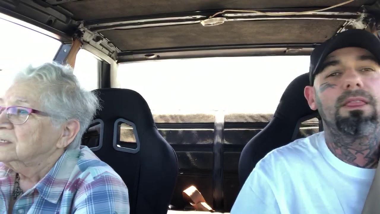 Taking Grandma For a Ride in Fast Car Her Reaction Is Priceless