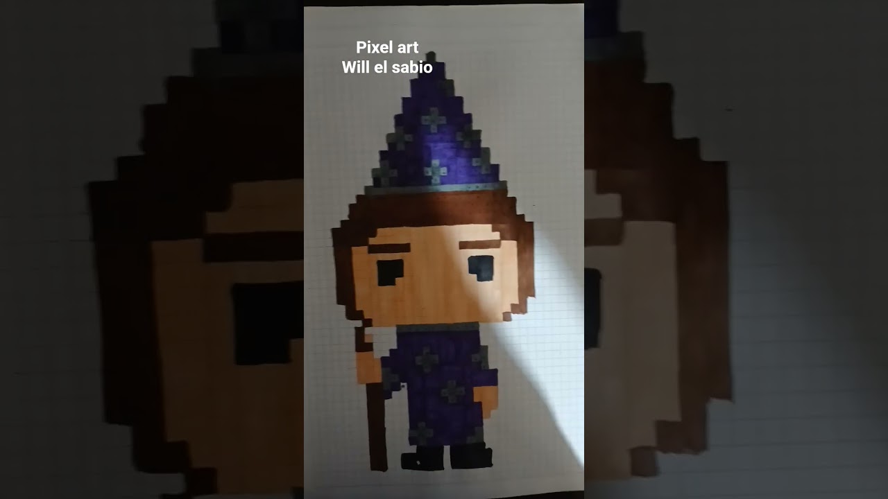 Pixel art Will el sabio 
