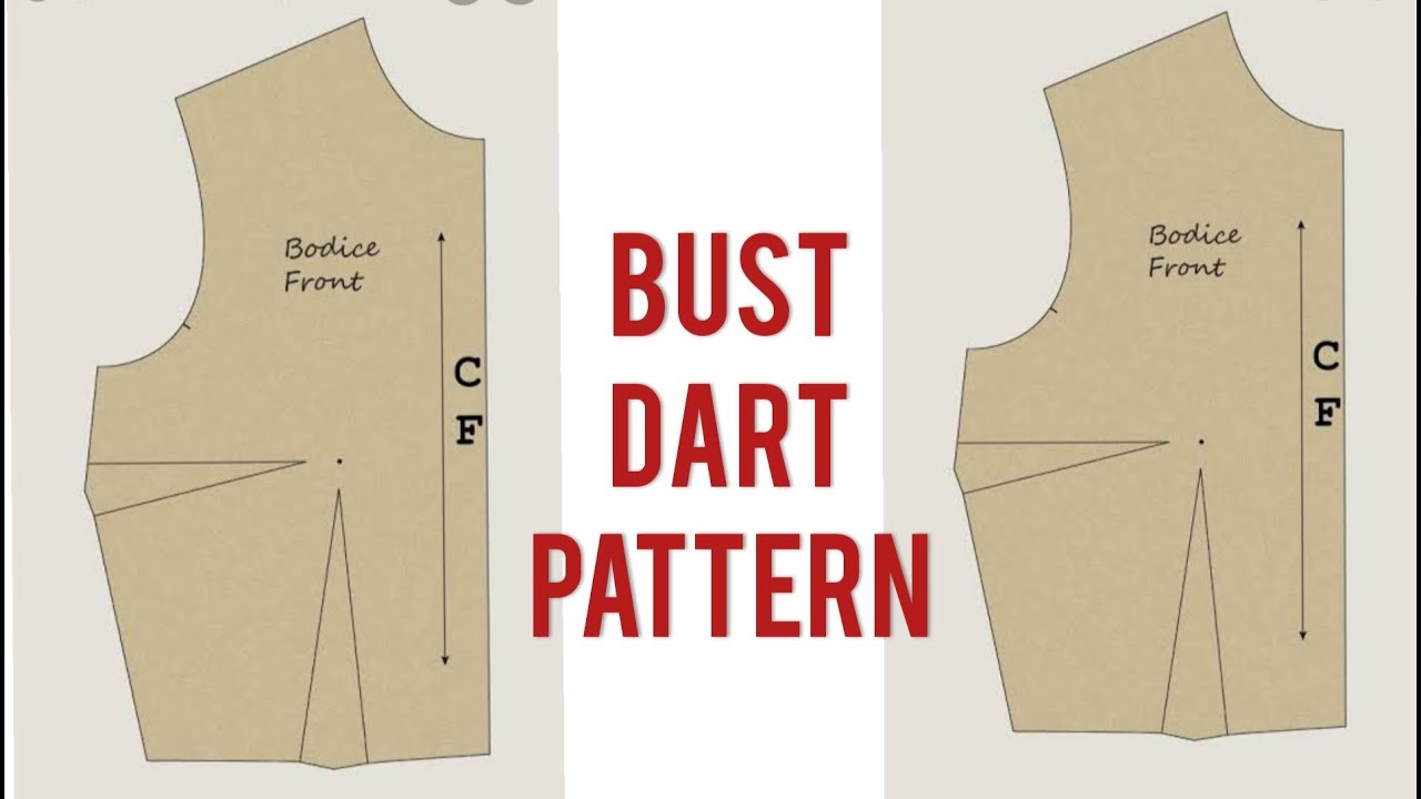 BUST DART TUTORIAL - YouTube