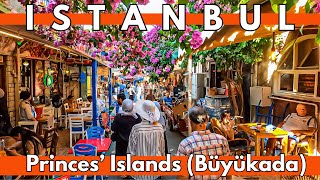 Discovering Istanbul Princes’ Islands (Büyükada) 1 July 2023 | 4K Walking Tour