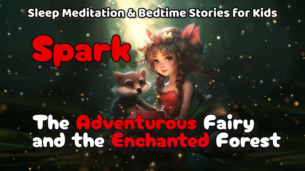 SPARK the Adventurous Fairy 🧚‍♀️✨ Bedtime Story for Kids | Sleep Meditation & Fairy Tale Magic 🌙