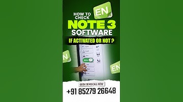 How to Check Your Note-3 Software if Activated or not ?
