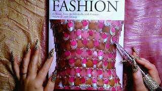 ASMR Book 📖 Flipping Through Stunning Fashion History