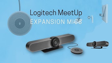 Upgrade your conference room with Logitech MeetUp Expansion Mics!