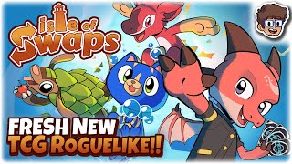 FRESH New Trading Card Game Roguelike!! | Let's Try: Isle of Swaps