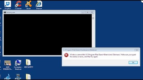 Client.exe taskeng error fix - How to fix Rocket tab pop up error.