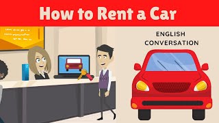 How to Rent a Car in English | Travel English ESL Conversations screenshot 1