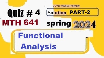 mth 641 quiz 4 solution spring 2024|mth641 quiz 4 solution spring 2024