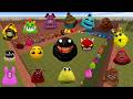 🏙️SPARTAN KICKING POU BOU FAMILY FROM BOU'S REVENGE Of POU and SCARY PINK POU in BIG MAZE Gmod????!!