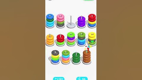 Color Hoop Stack - level 405