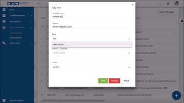 GDPR Data Protection Online Audit Tool