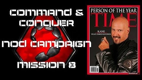 Command & Conquer NOD Campaign Mission 8 part 2 - We Can Begin! (PC LONGPLAY)