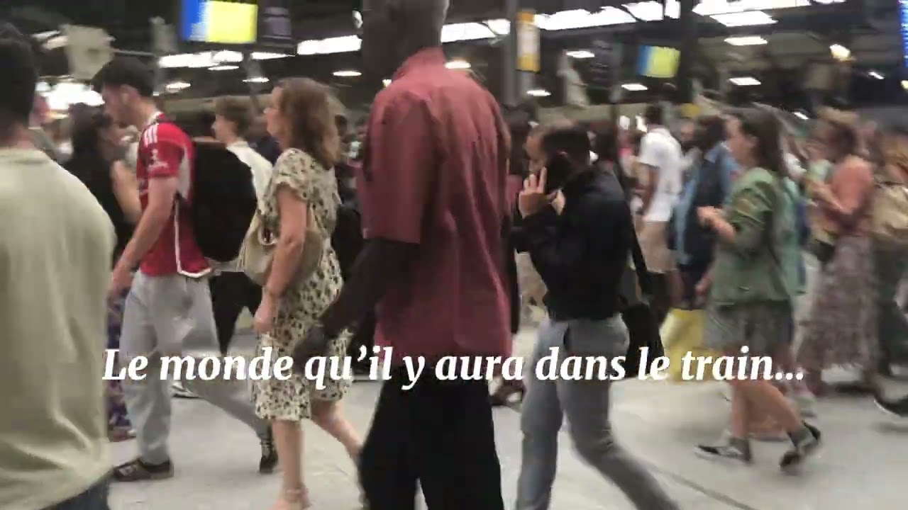 Ligne J : Forte affluence, trains bondés 