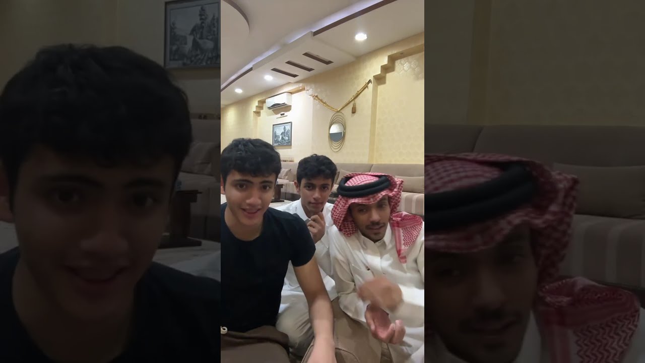 بث دحام الضحيك 1 فصلة ضحك على اخوه يبي يأخذ معه معصوب للمدرسة 🤣🤣واتفاقهم ما يقولون اي شي للجمهور 