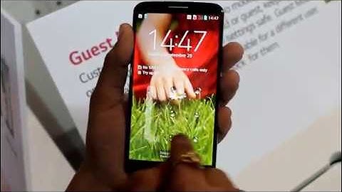 LG G2 First Impressions and Features Demo