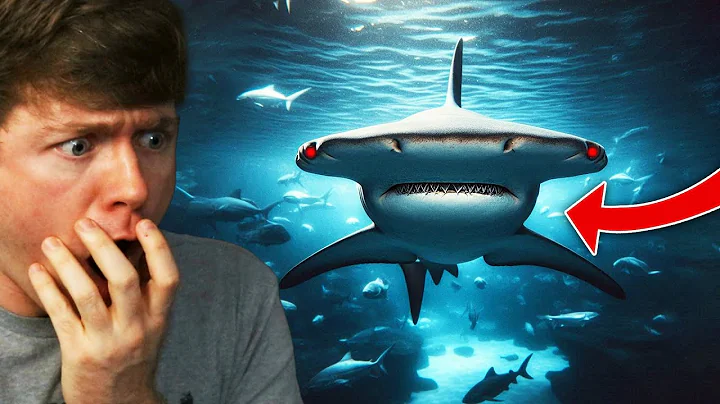 There's a GIANT SHARK in my POOL!? - Sharks and Minnows