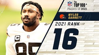 #16 Myles Garrett (DE, Browns) | Top 100 Players in 2021