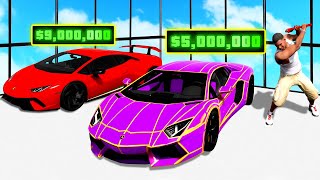 Stealing EVERY Lamborghini from the DEALERSHIP in GTA 5!