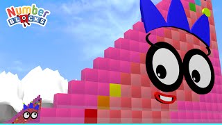 Numberblocks Step Squad 187 to 187,000,000 BIGGEST - Learn To Count Big Numbers!