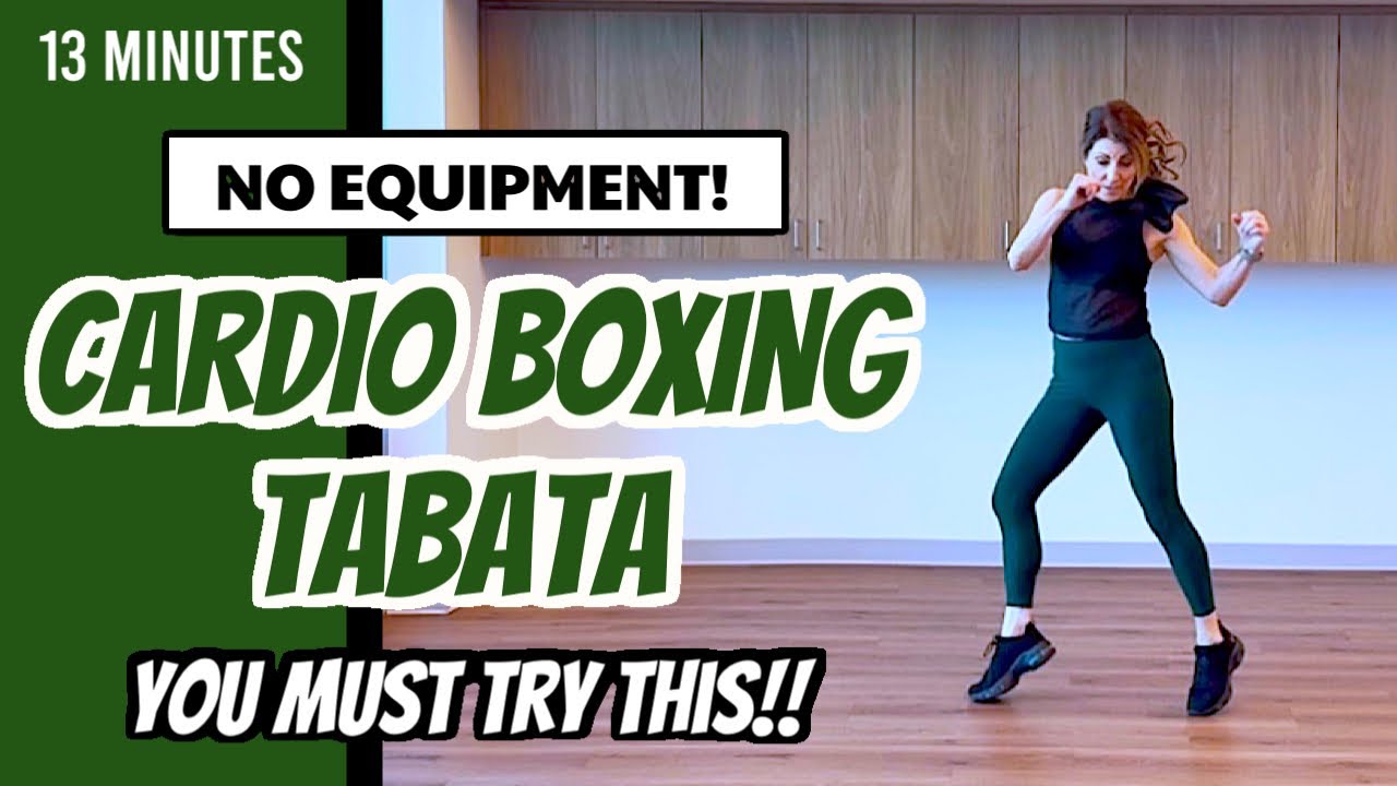 CARDIO BOXING TABATA WORKOUT | Fat Burner!🔥| No Repeats | Sweaty Fun!! 😅 