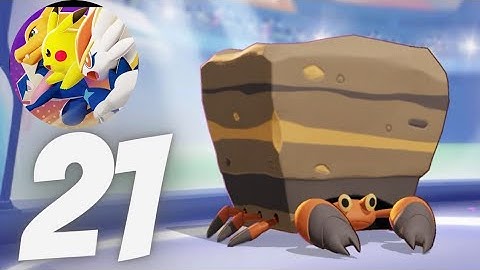 Pokemon Unite Mobile - Gameplay Walkthrough Part 21 - Crustle Gameplay in Rank Match (Android, iOS)