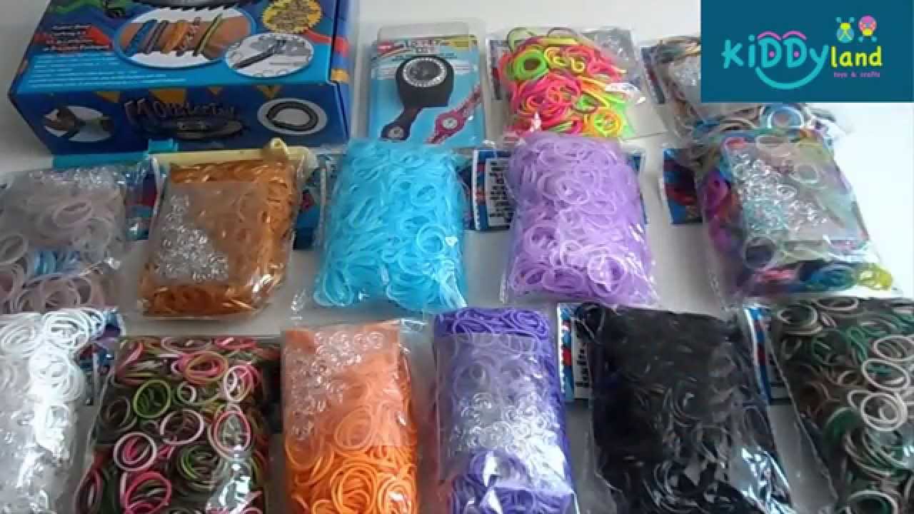 ¿Donde comprar gomitas rainbowloom en España y Portugal?-Kiddyland