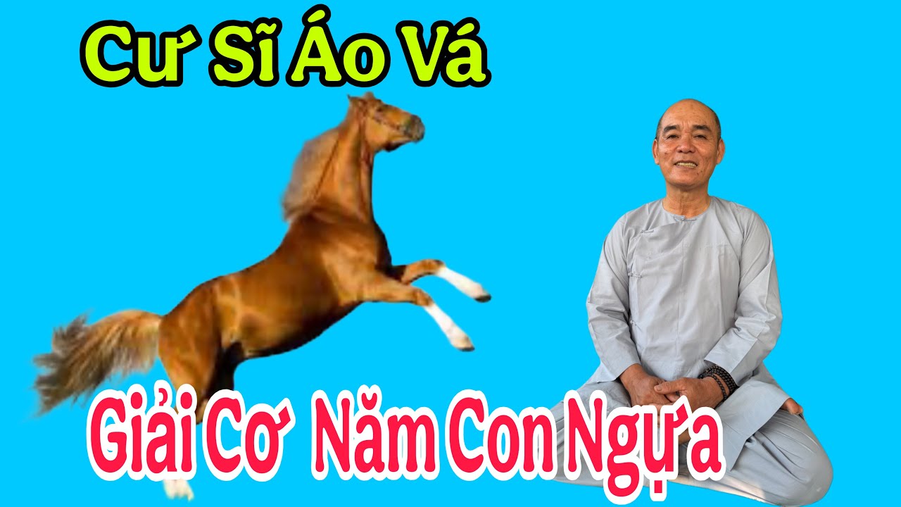 Cư Sĩ Áo Vá Giải Cơ Năm Con Ngựa Nghe Rất Hay.