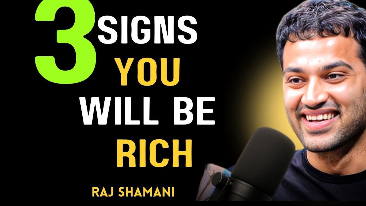 3 Signs That You Will Become Rich One Day |  Powerful Success Mindset | Raj Shamani motivation