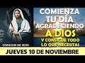 ORACIÓN DE LA MAÑANA DE HOY JUEVES 10 DE NOVIEMBRE | COMIENZA TU DÍA AGRADECIENDO A DIOS