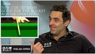 🚀NEW CUE TIP SEEMS GOOD FOR THE ROCKET🚀! Ronnie O'Sullivan vs Zhang Jiankang ManBetX Welsh Open 20 screenshot 5