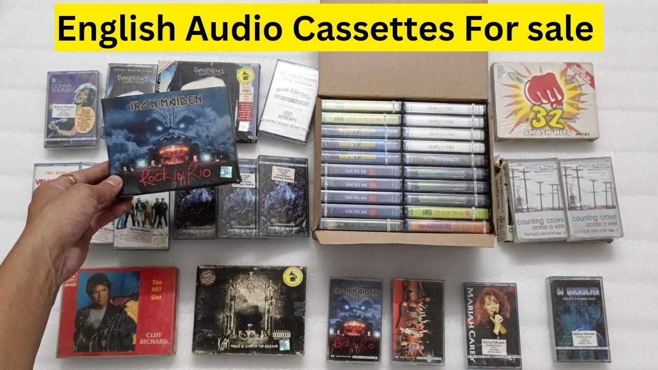 English audio cassettes for sale how to purchase English audio