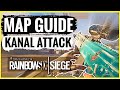 How to ATTACK KANAL (Map Guide for All Bombsites) Rainbow Six Siege Void Edge