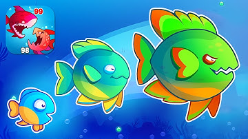 ✅ Eat Fish.IO - HUNGRY FISH 🐳 Gameplay | ALL LEVELS #16