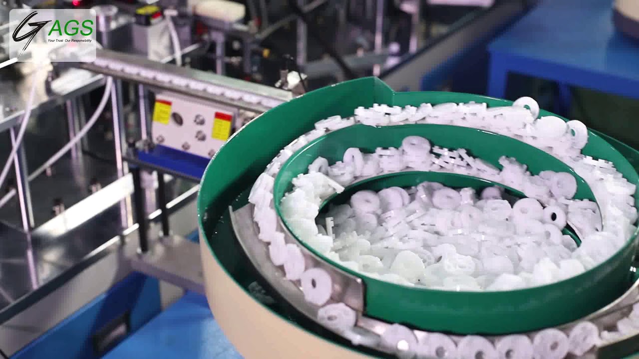 Full auto mixed water Ceramic Valve Core automatic assembly machine