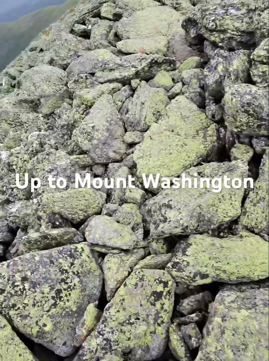 Mount Washinton here I come! Completing 1865 miles to reach Mount Washington Summit.