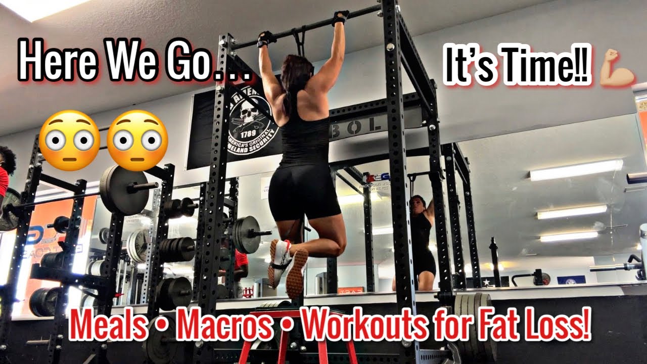 FULL DAY OF EATING | MEALS MACROS & WORKOUTS FOR FAT LOSS | IN WITH JEN ...