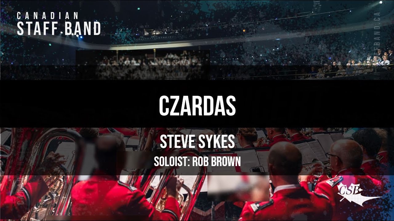 CZARDAS   Tuba Soloist Rob Brown with The Canadian Staff Band in Oshawa