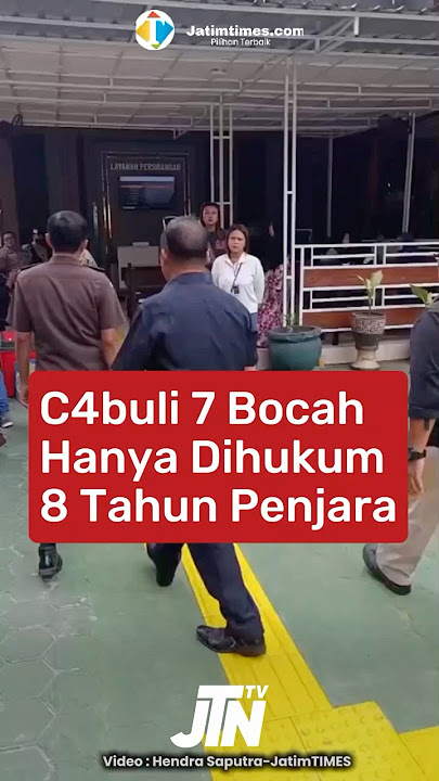 Vonis Ringan! Kakek C4buli 7 Bocah Hanya Dihukum 8 Tahun
