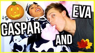 I Let A Boy Pick My Halloween Costumes | Ft. Caspar Lee! | Mylifeaseva