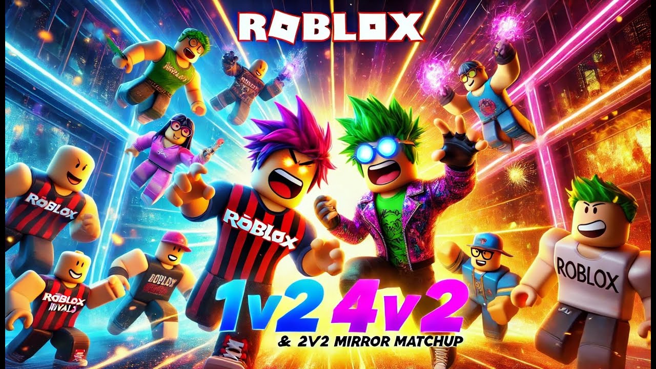 Roblox RIVALS - 1V1 & 2V2 Mirror Matchup 2V2 4V4 - YouTube
