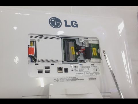 LG 22V24 일체형 pc ssd 교체및 바이오스 세팅