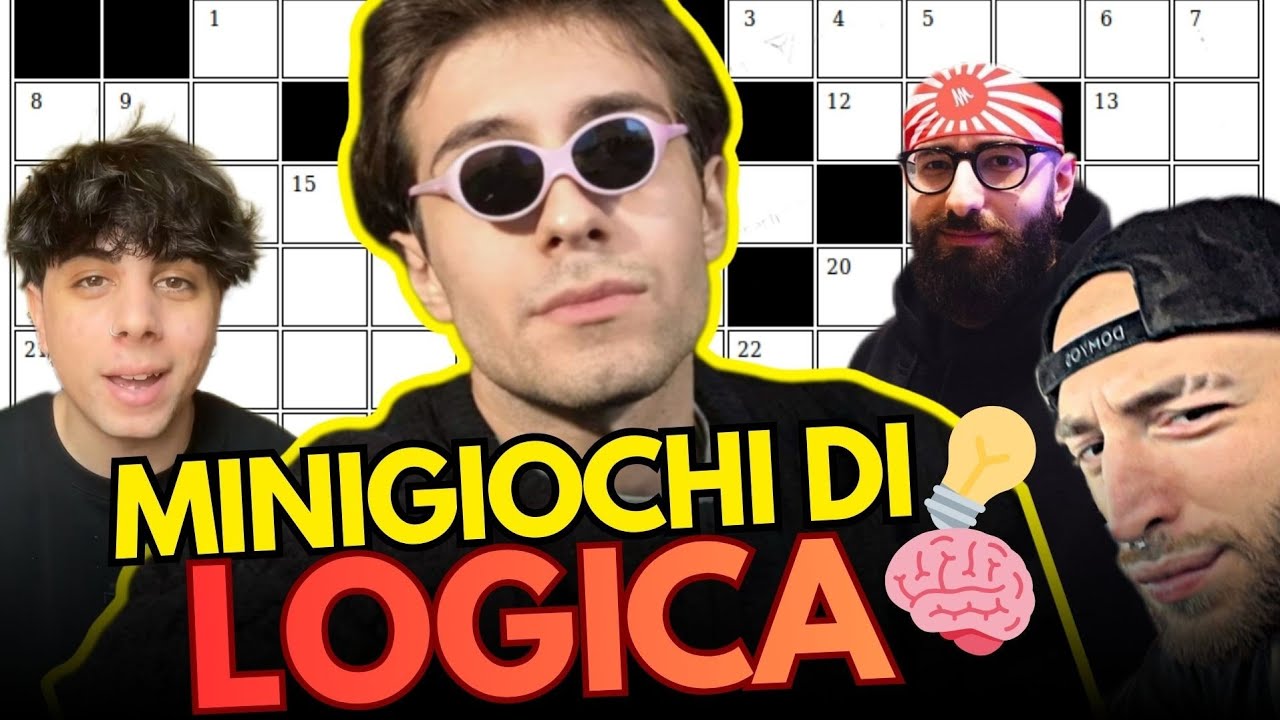 DOMINIO ASSOLUTO DI LOGICA E DI QI! 🧠💡 w/Blur,Marza,Pesh,Manuxoo