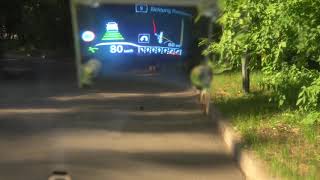 Livemap AR motorcycle helmet demo technology prototype 3