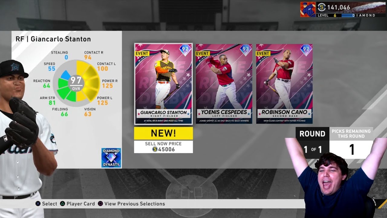 HOME RUN DERBY THEME TEAM AND PULLING THE PACKS! MLB THE SHOW 20 YouTube